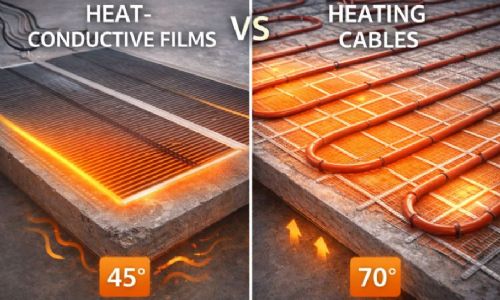 決定裝地暖後怎麼施工？導熱膜 vs 電纜發熱比較指南